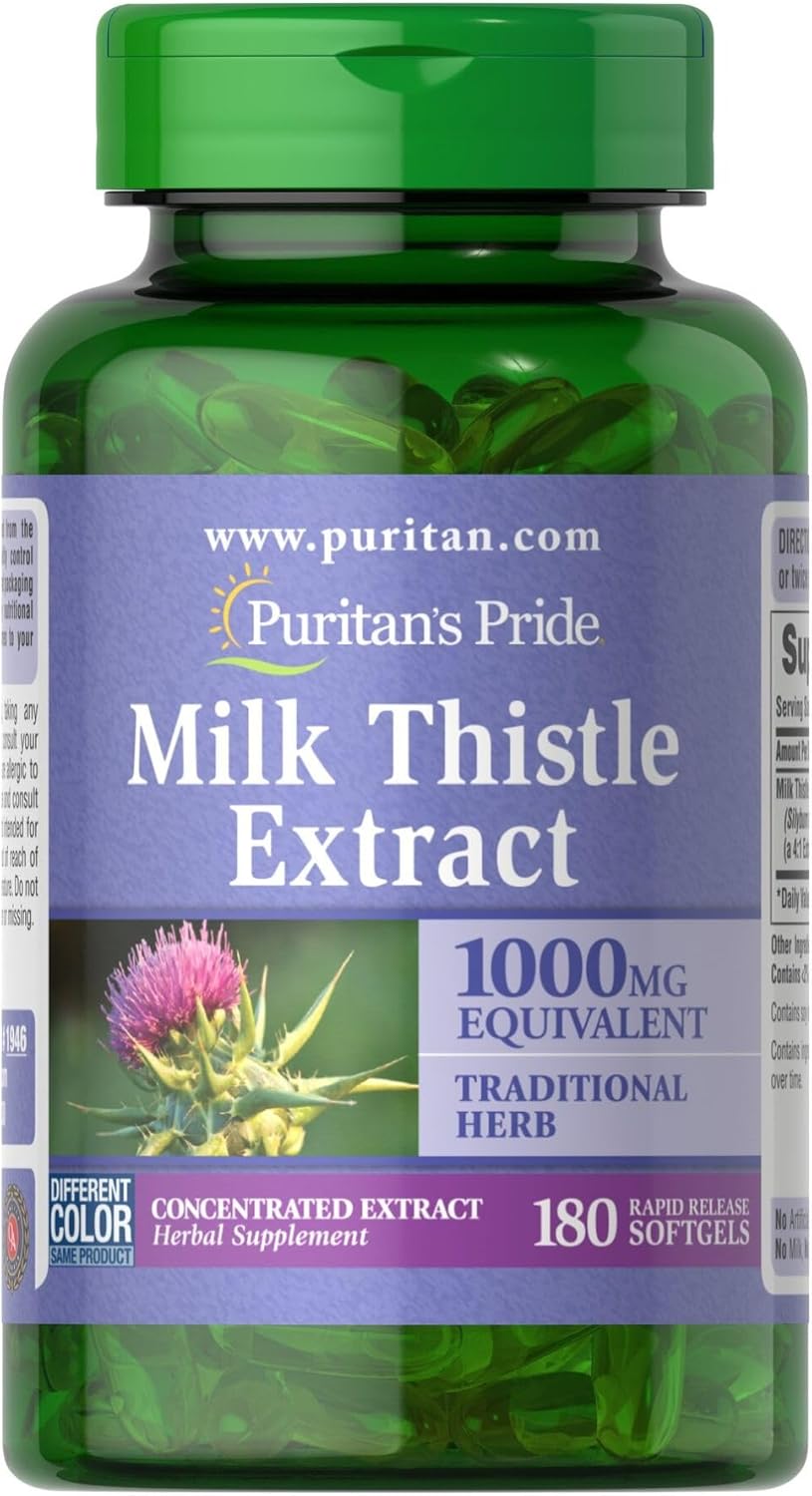 Puritan's Pride Milk Thistle Extract