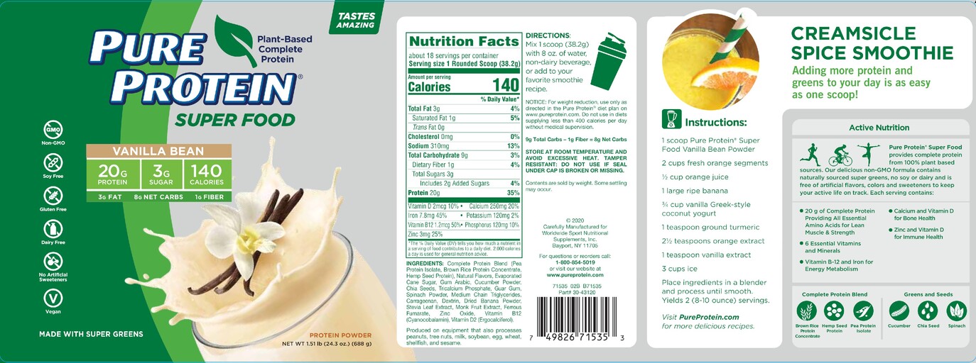 Super Food Vanilla Bean
