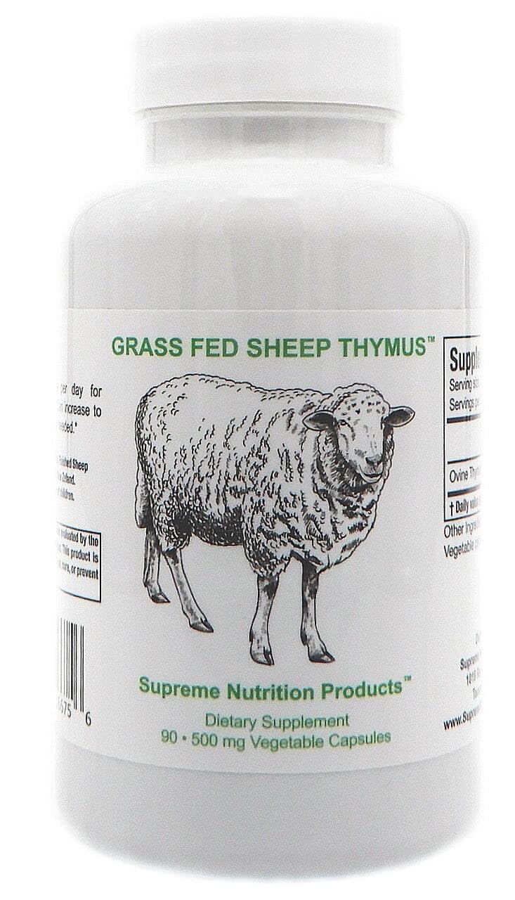 Grass Fed Sheep Thymus 500 mg