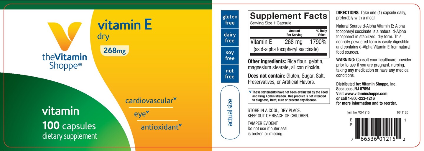 Vitamin E Dry 268 mg
