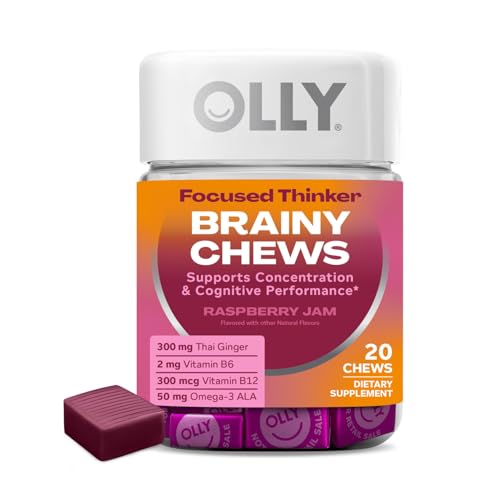 Focused Thinker Brainy Chews (Raspberry Jam