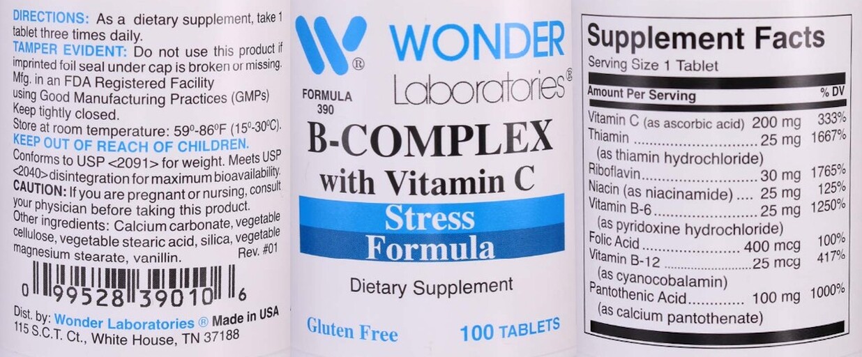 B-Complex with Vitamin C