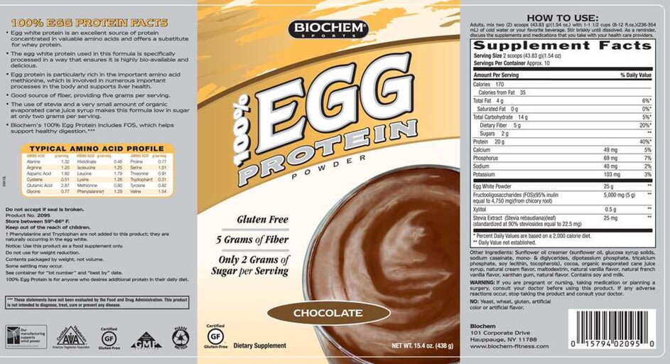 100% Egg Protein Powder Chocolate