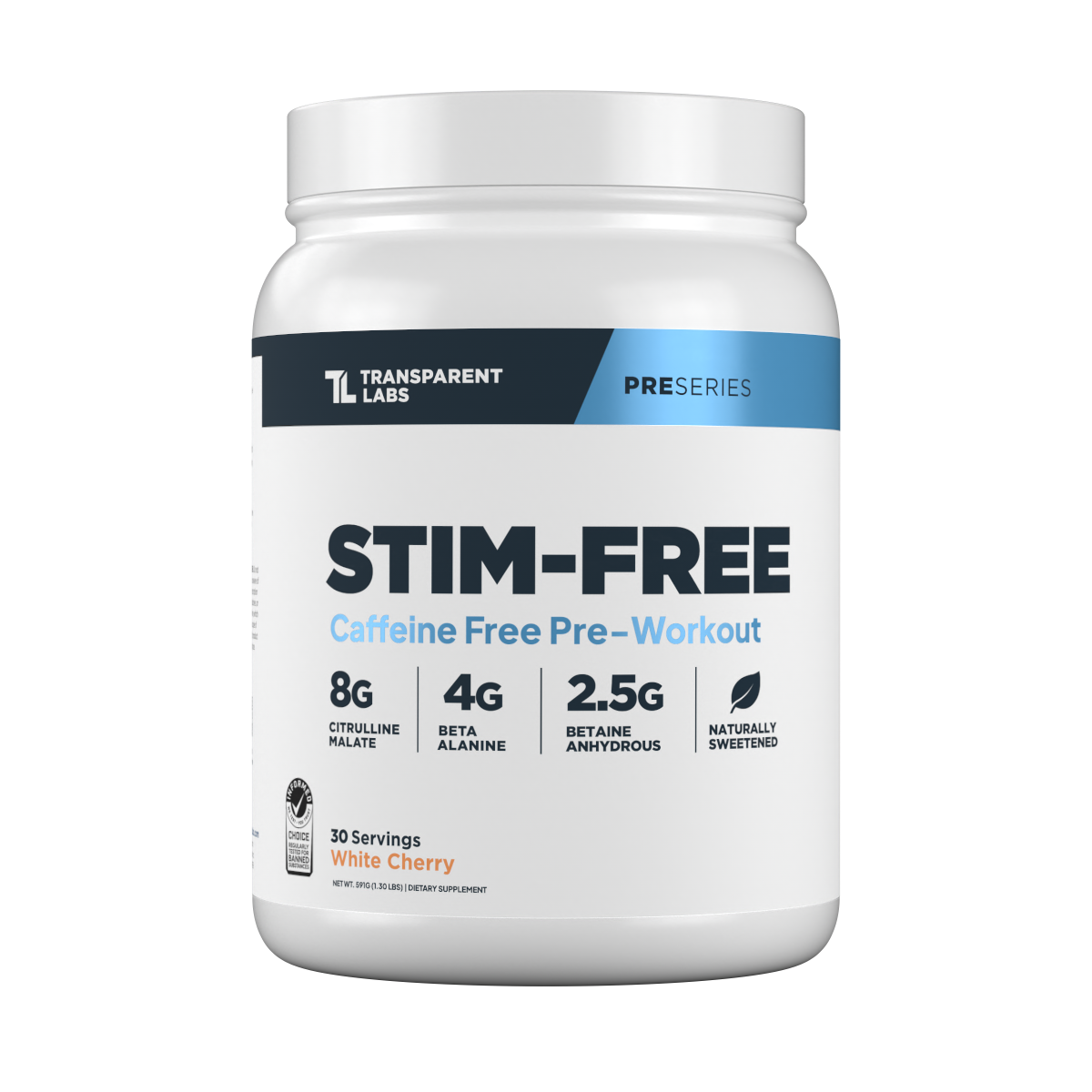 Preseries Stim-Free (White Cherry