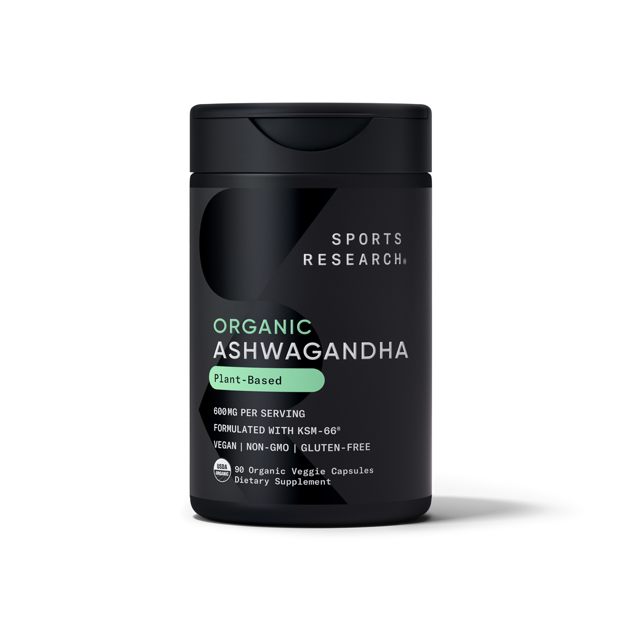 Sports Research Organic Ashwagandha 600 mg