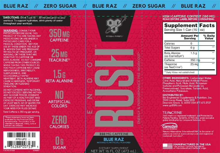 Endo Rush Blue Raz