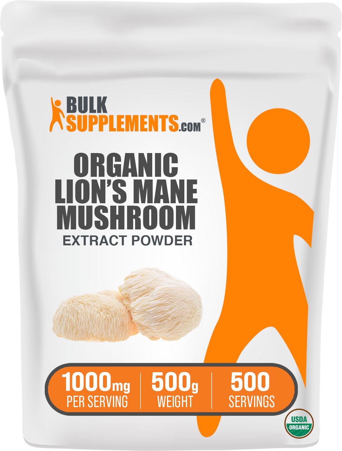 Organic Lion's Mane Mushroom Extract Powder