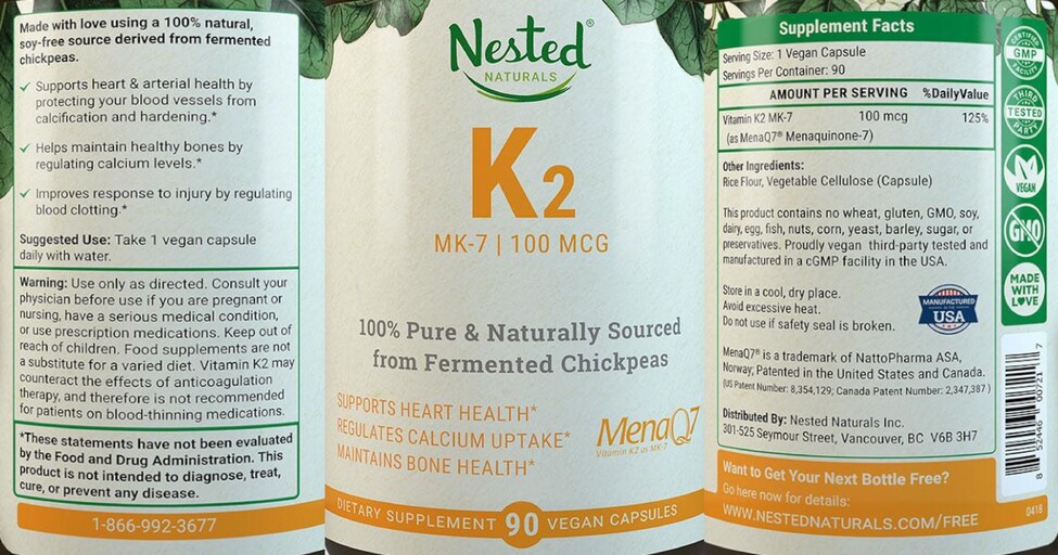 K2 100 mcg