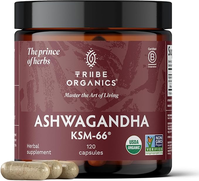 Tribe Organics Ashwagandha KSM 66