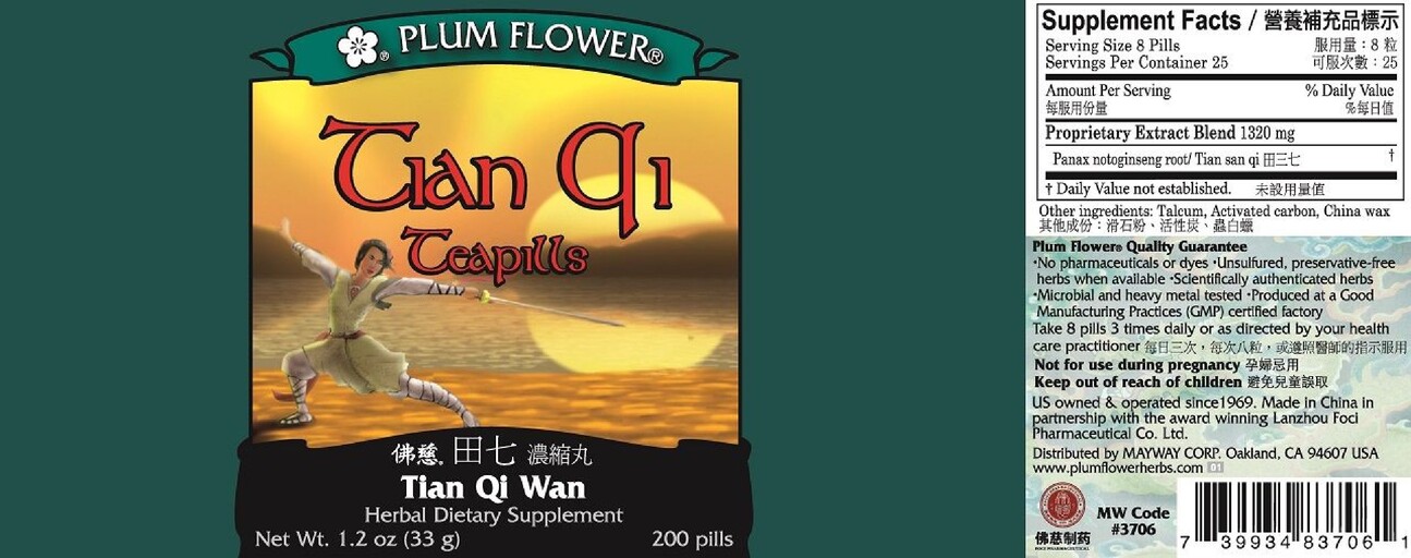 Tian Qi Teapills