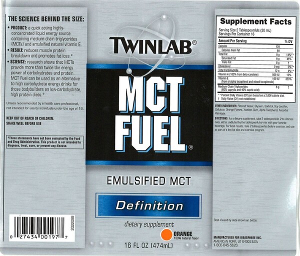 MCT Fuel Orange