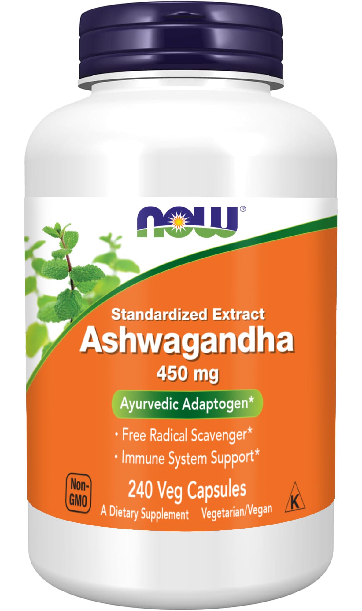 NOW Standardized Extract Ashwagandha 450 mg