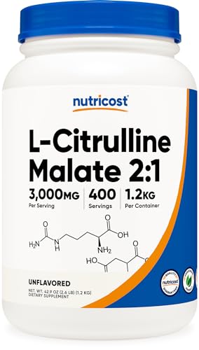 L-Citrulline Malate 2:1 3 g Unflavored
