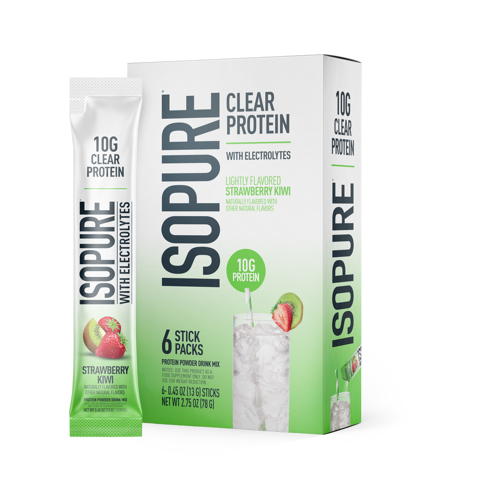 ISOPURE® Clear Protein with Electrolytes (Strawberry Kiwi