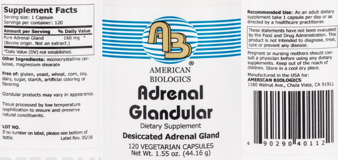 Adrenal Glandular