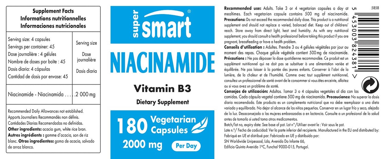 Niacinamide 2000 mg