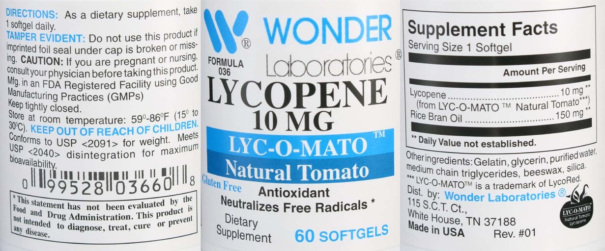 Lycopene 10 mg