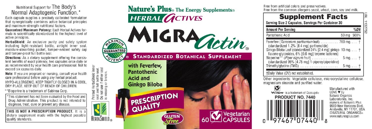 Herbal Actives MigraActin