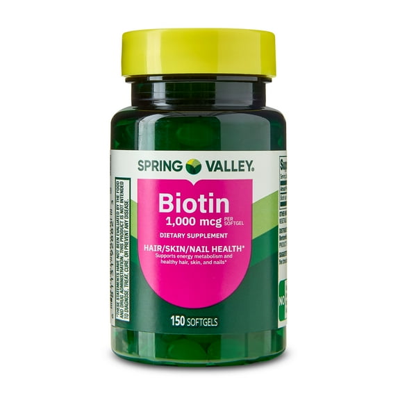 Spring Valley Biotin 1000 mcg
