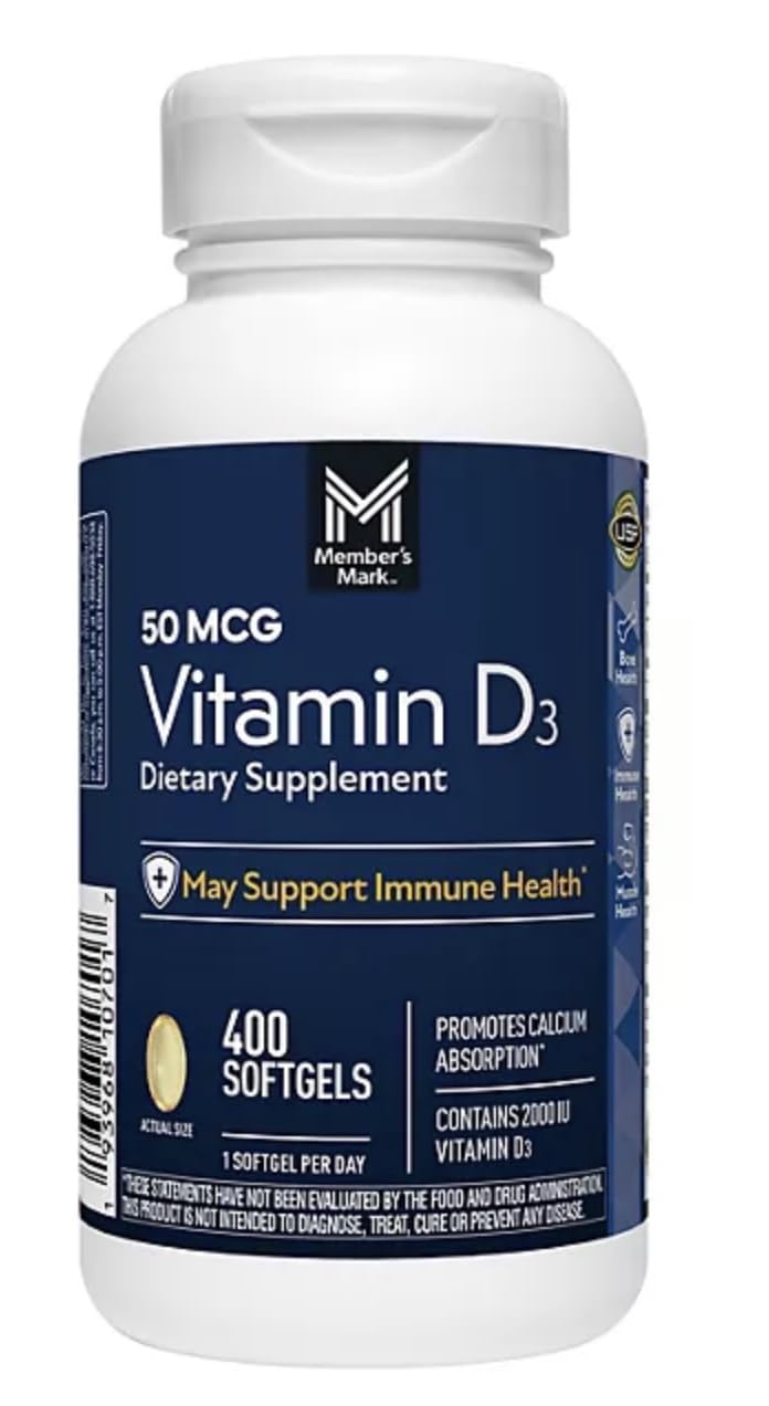 Vitamin D3 50 mcg