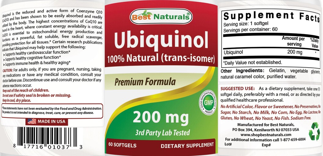 Ubiquinol 200 mg