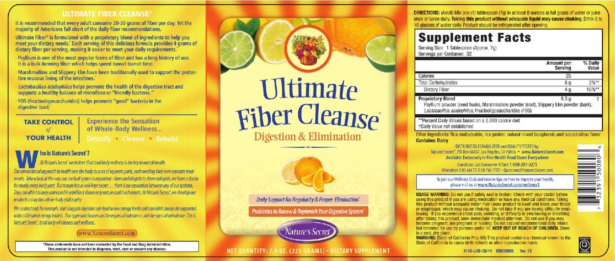 Ultimate Fiber Cleanse