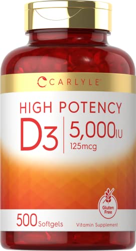 High Potency Vitamin D3 5000 IU
