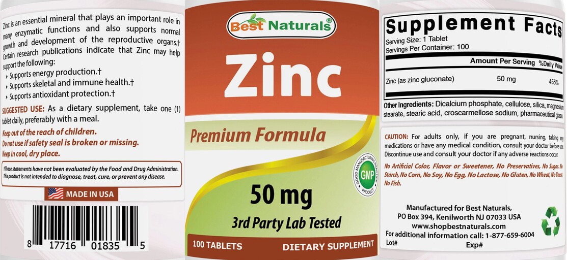 Zinc 50 mg
