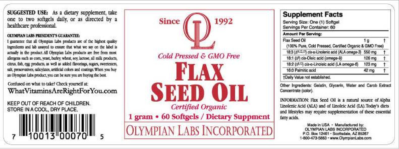 Flax Seed Oil