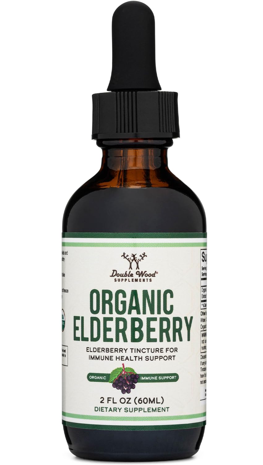Double Wood Supplements Organic Elderberry