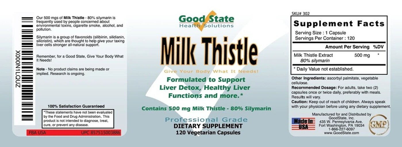 Milk Thistle 500 mg