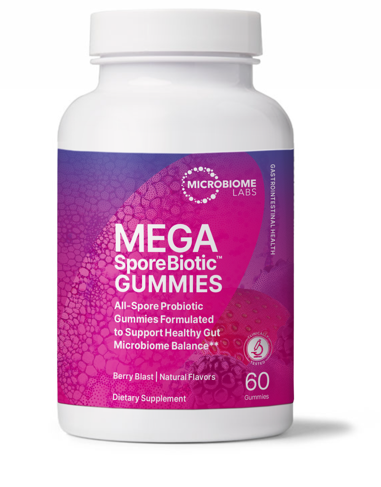 MegaSporeBiotic Gummies 60 CT
