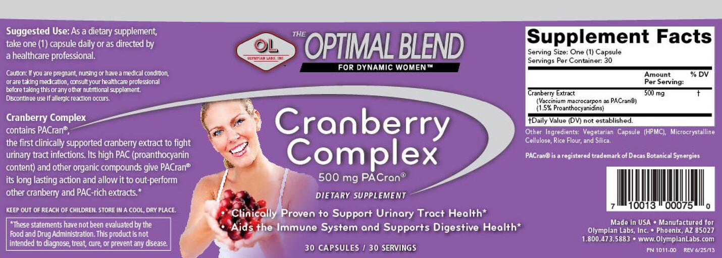 Cranberry Complex 500 mg PACran