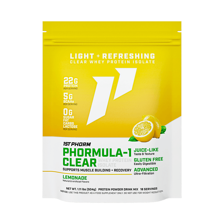 Phormula-1 Clear Whey Protein Isolate (Lemonade