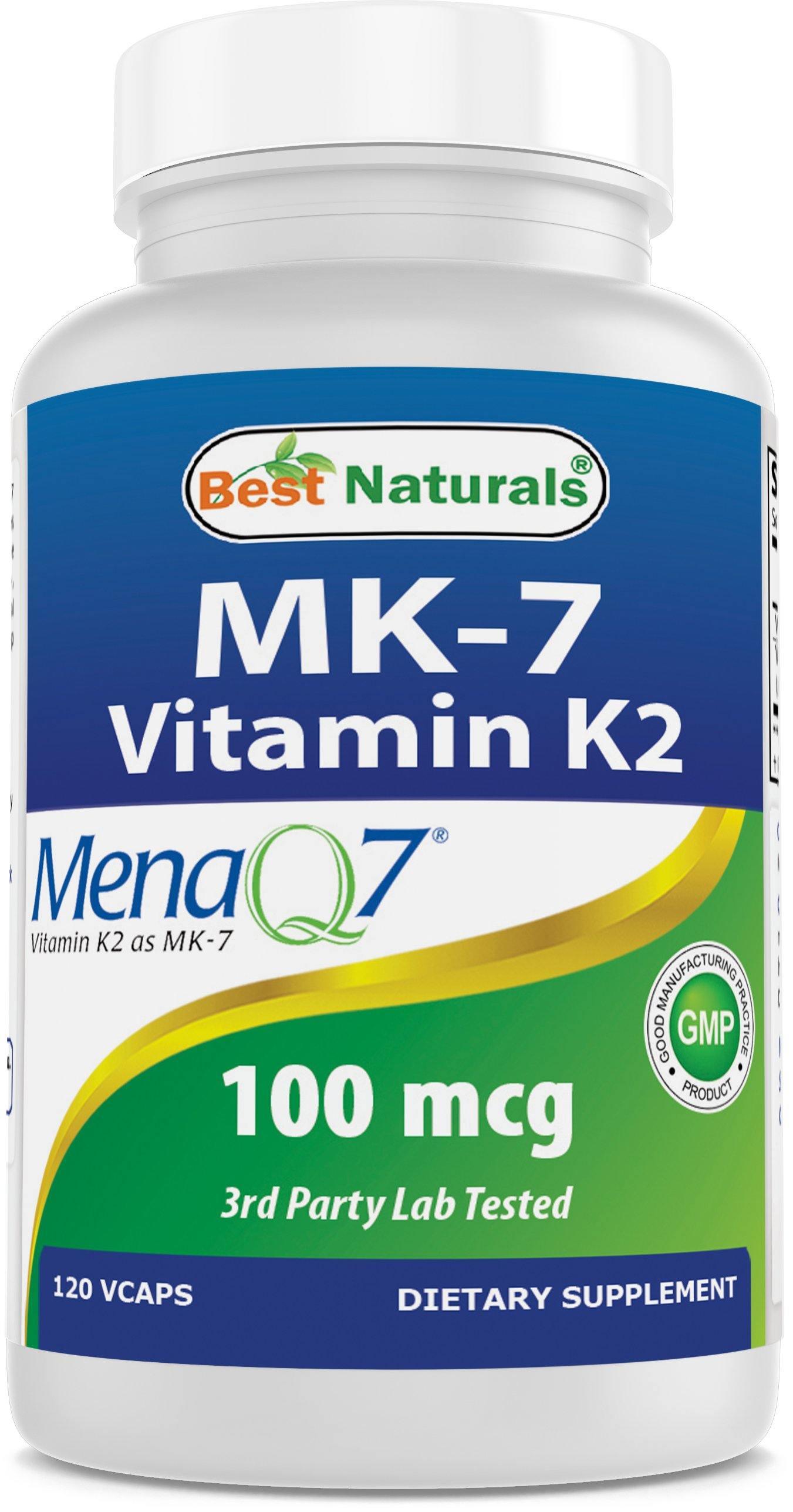 Best Naturals MK-7 Vitamin K2 100 mcg