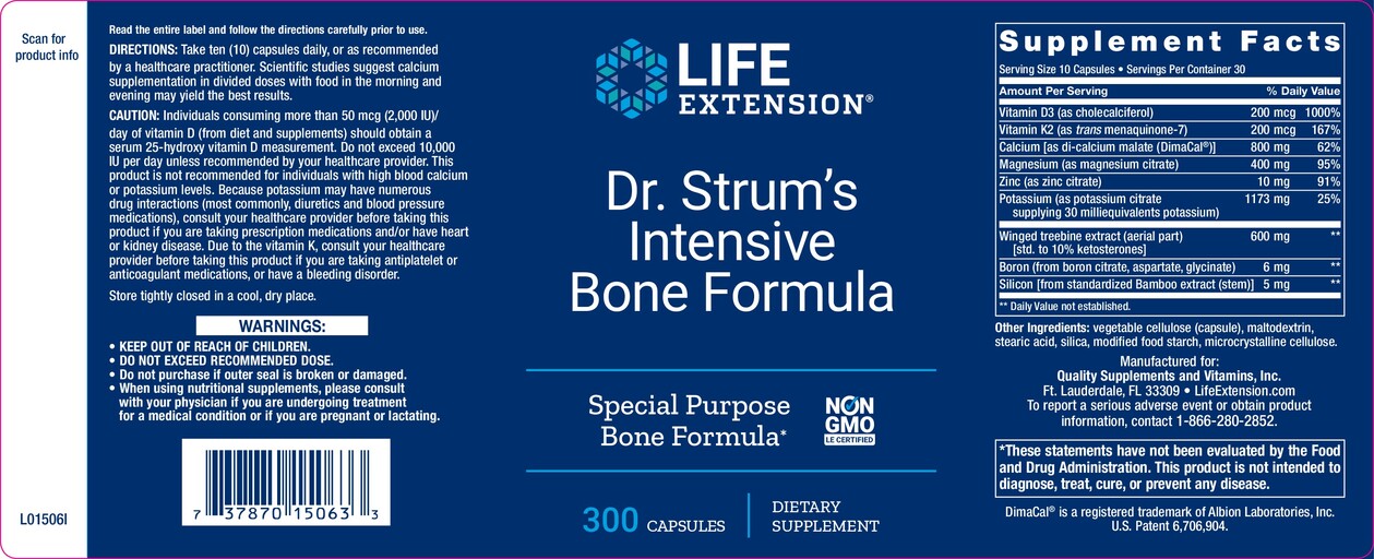 Dr. Strum's Intensive Bone Formula