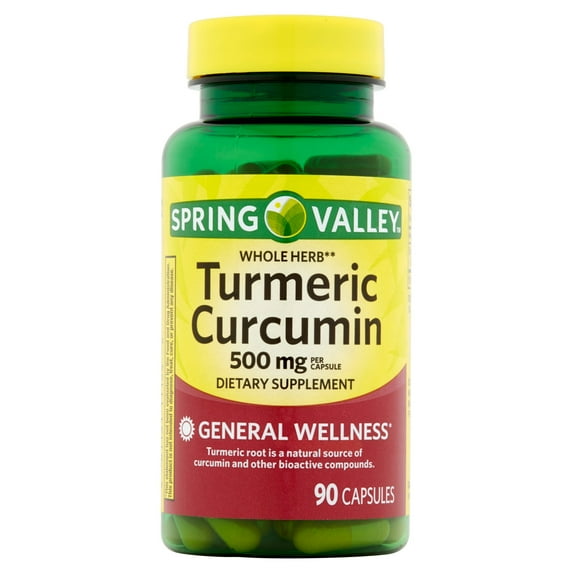 Whole Herb Turmeric Curcumin 500 mg