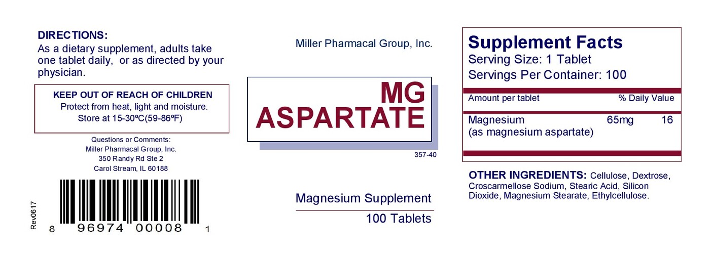 Mg Aspartate