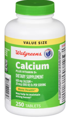Calcium 600 mg + Vitamin D3 20 mcg