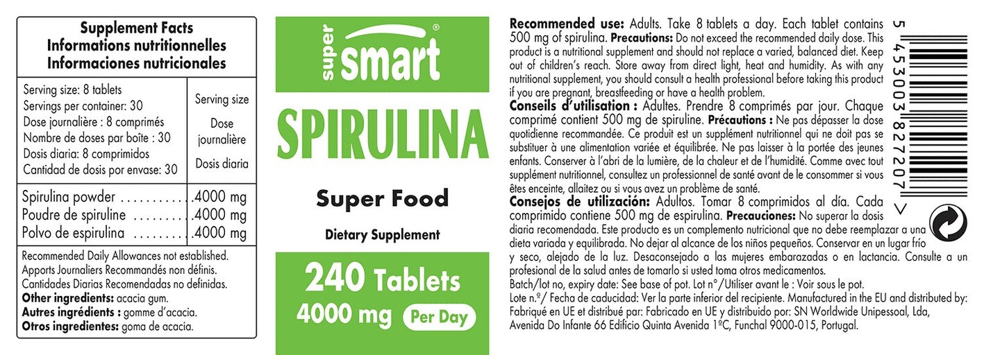 Spirulina 4000 mg