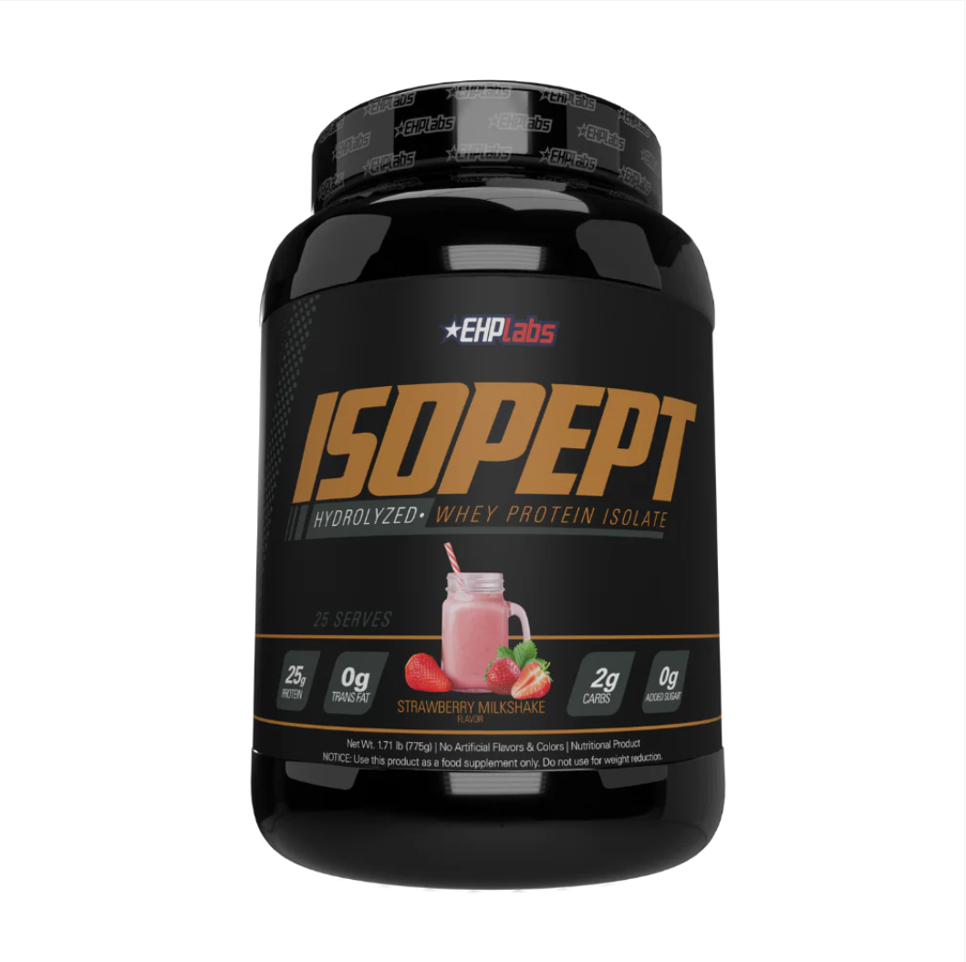 ISOPEPT Hydrolyzed Whey Protein (Strawberry Milkshake