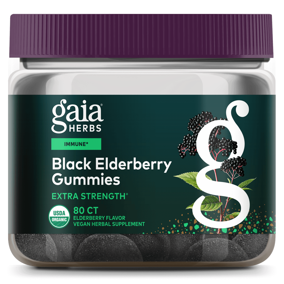 Black Elderberry Adult Daily Gummies