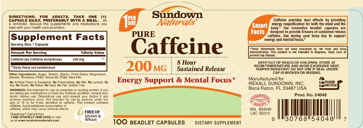 Pure Caffeine 200 mg