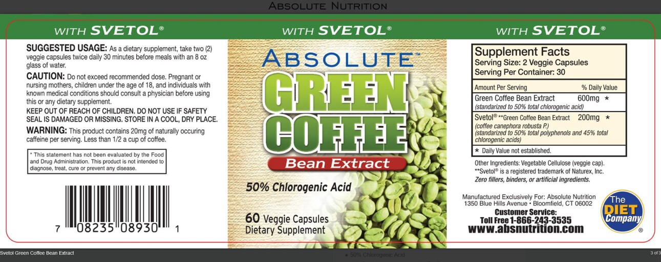 Green Coffee Bean Extract with Svetol
