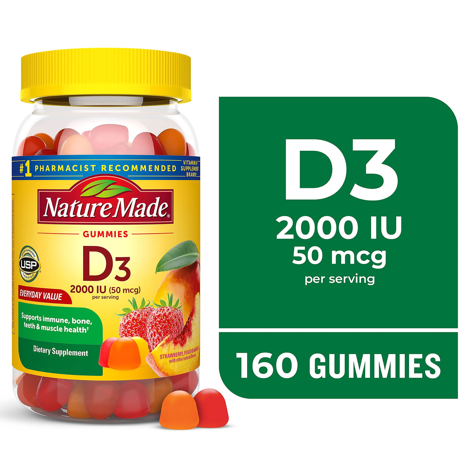 D3 Gummies 50 mcg