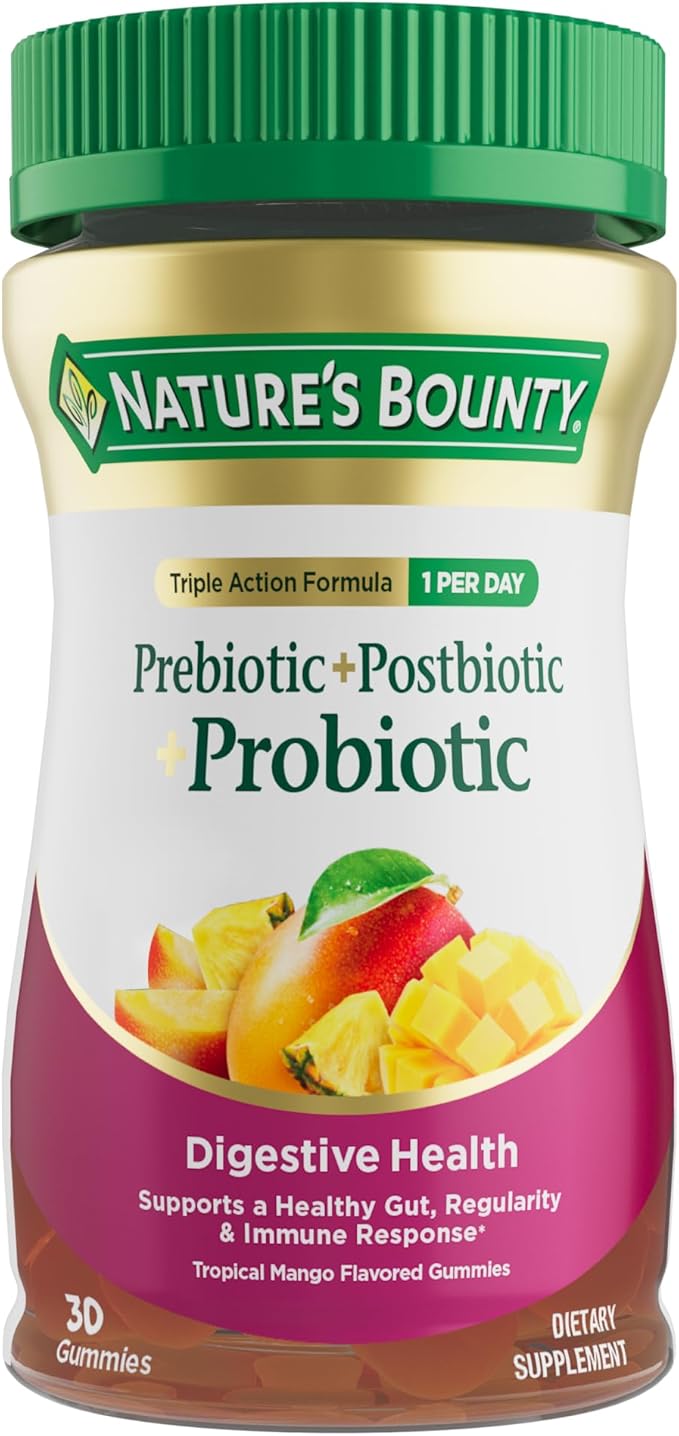 Prebiotic + Postbiotic + Probiotic Gummies