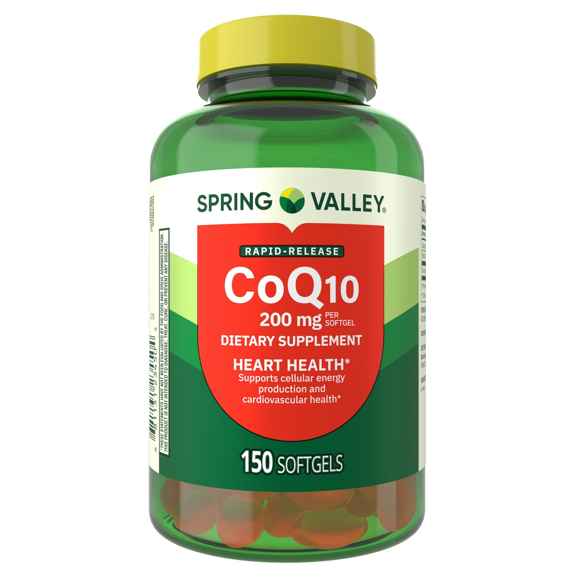 Rapid-Release CoQ10 200 mg