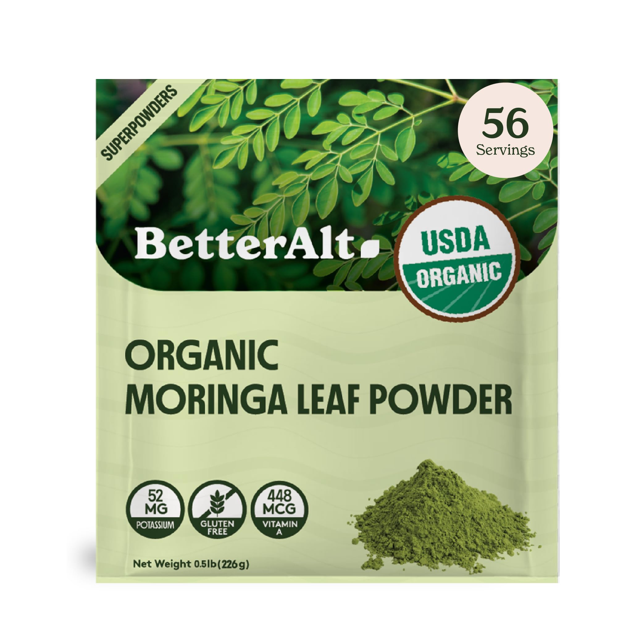 Organic Moringa Leaf Powder