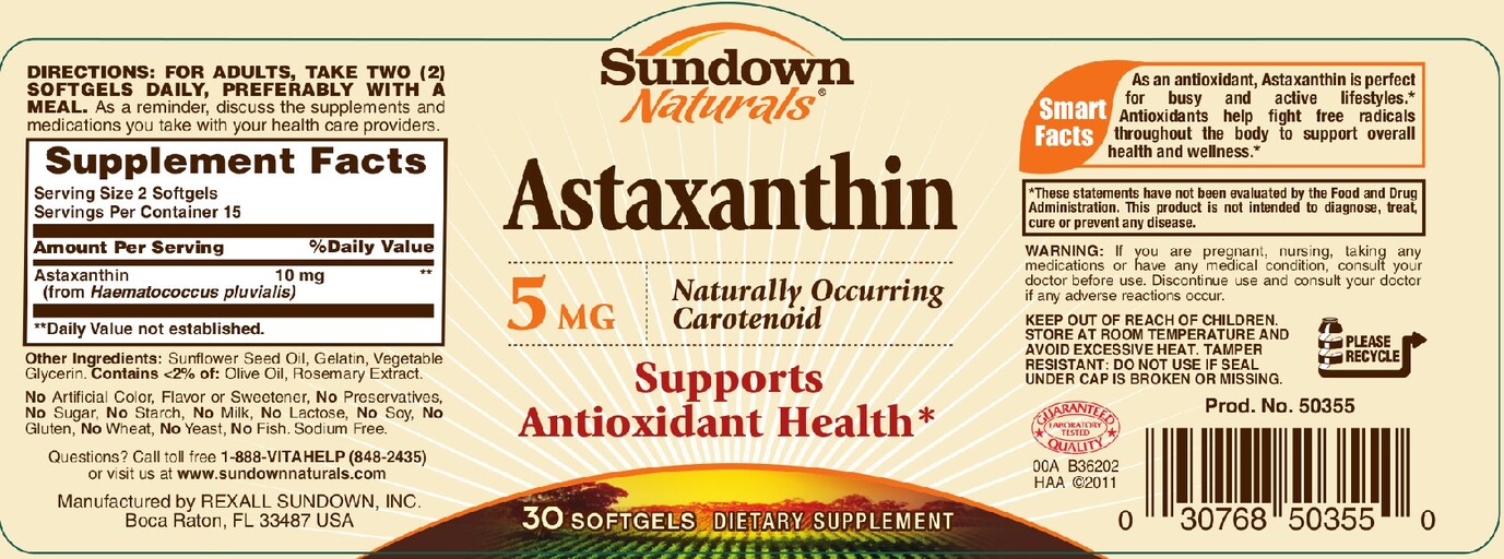 Astaxanthin 5 mg