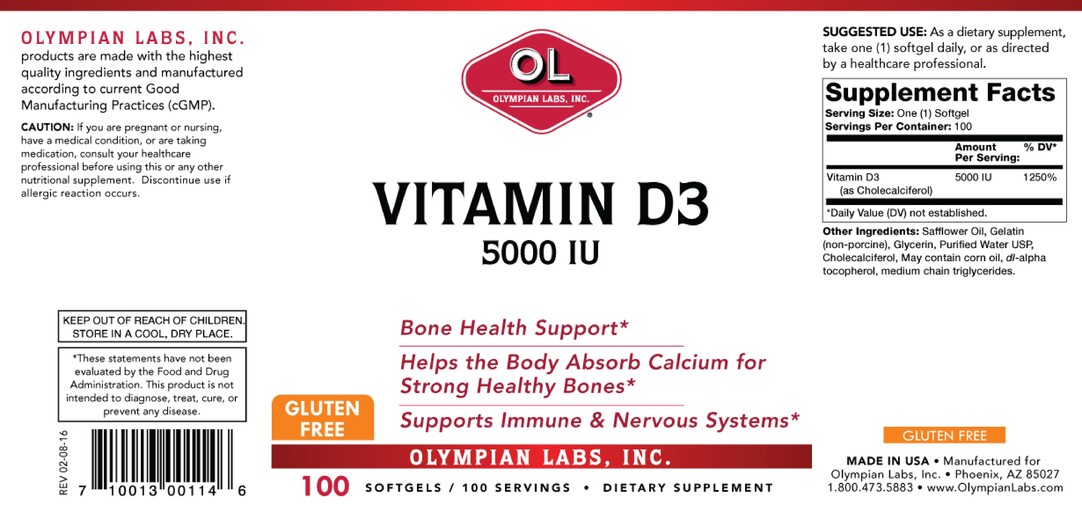 Vitamin D3 5000 IU